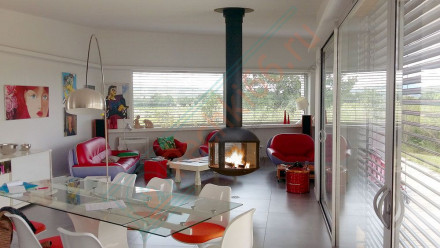 Островной камин Agorafocus-850 (Focus)