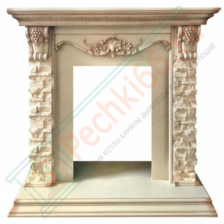 Портал Dimplex Adriana - Cлоновая кость (Высота 955мм)