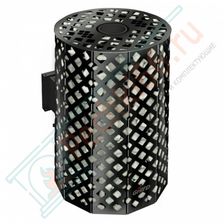 Дровяная банная печь Grill'D Violet Romb Long (Камень колотый 100 кг)