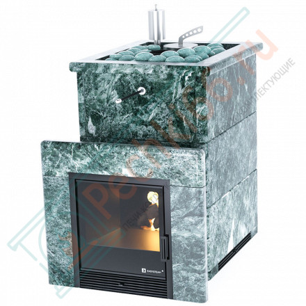 Печь для бани Анапа в змеевике с открытым верхом (ИзиСтим)