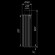 Дымоход - экономайзер Жадеит перенесённый рисунок + бучардированный жадеит, d-115, L=1000 мм (Feringer)