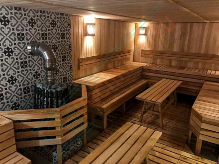 Дровяная банная печь Grill'D Cometa 350 Vega Window Max