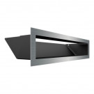 Вентиляционная решетка Люфт 9х40 стальная (Kratki)