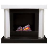 Электрический Каминокомплект Vancouver - Черный лак с очагом Cassette 600 NH