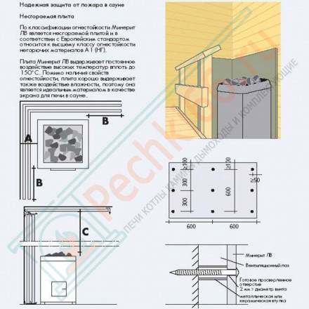 Плита Фламма Дизайн Бруклин 192