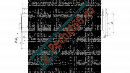 Чугунная топка Maja 8 right BS (Kratki)