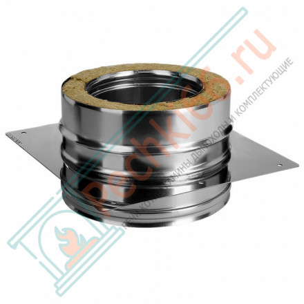 Опора на трубу с изол (НЕРЖ-321/0,5-НЕРЖ-439/0,5) d-150/230 (Дымок-Lux)