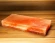 Плитка из гималайской розовой соли 200x100x25 мм шлифованная (с пазом)