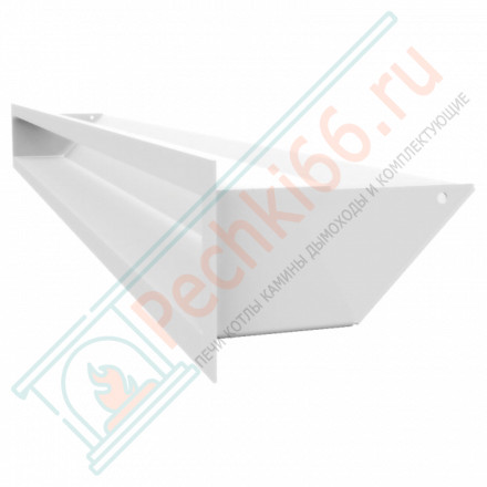 Решетка 9X100 белая LUFT/9/100/45S/B (Kratki)