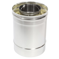 Сэндвич труба Термо L 250 ТТ-Р с хомутом (310-0.8/304) d-130/230 (ТиС Энерго)