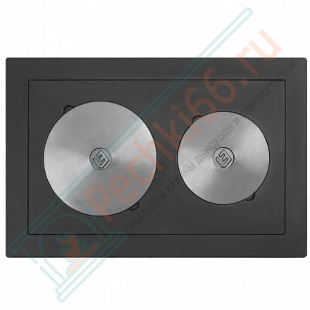 Чугунная плита двухконфорочная 5В (Веувий)