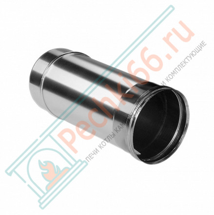 Труба прямая L=250 без изол (НЕРЖ-321/0,5) d-300 (Дымок-Lux)
