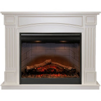 Каминокомплект Boston - Алебастр с электроочагом Symphony 26'' DF2608-INT (Dimplex)