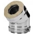 Отвод 45° V50R с изол (AISI-310S/0,8-AISI-304/0,5) d-130/230 (Вулкан-Cerablanket)