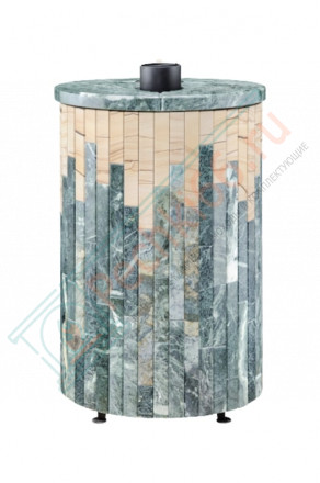 Печь для бани УЮТ-25 "Змеевик + Окаменевшее дерево" (Ферингер)