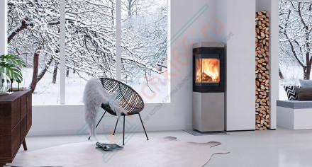 Печь-камин QUADRO COLORADO (Nordpeis)