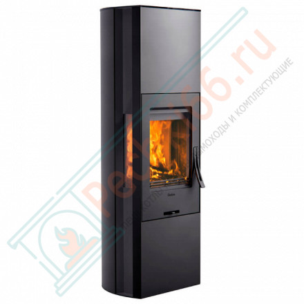 Печь-камин 35, с чугунной дверцей, цвет черный (Contura)