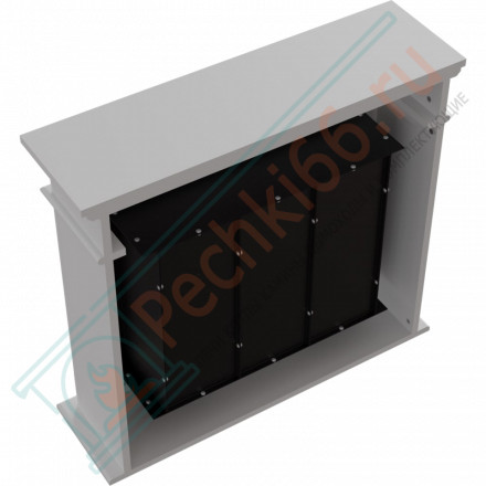 Биокамин DECEMBER, белый (Kratki)