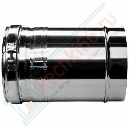 Труба V50R телескопическая с изол L=260-380 (AISI-321/0,8-AISI-304/0,5) d-300/400 (Вулкан-Cerablanket)