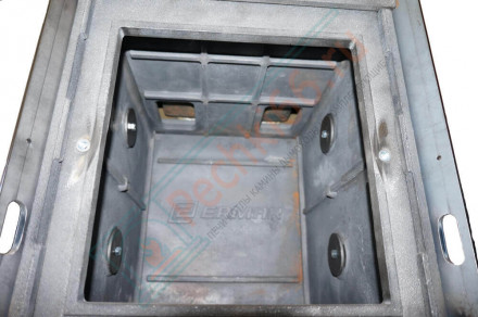 Чугунная банная печь Ermak 30 Сетка-Люкс (Ермак)