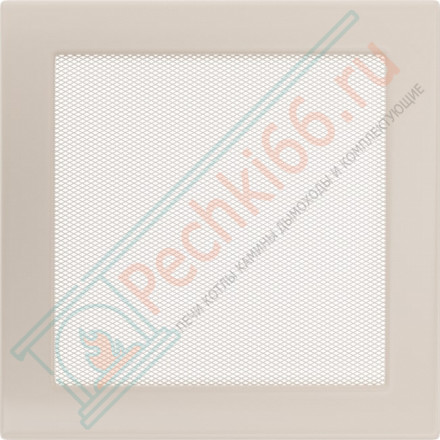 Решётка вентиляционная каминная бежевая 220х220 22K (Kratki)