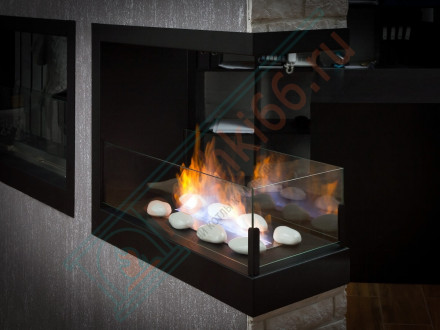 Встраиваемый биокамин Lux Fire Торцевой 755 М